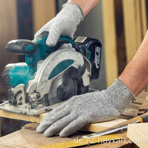 Anti-Schneid-HPPE-Handschuhe für die Holzbearbeitung